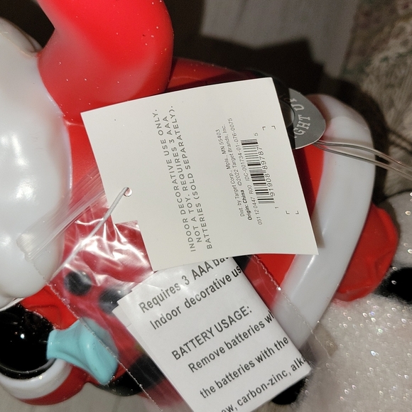 NWT | Wondershop Blow Mold Santa Decorative Figurine - Picture 6 of 10